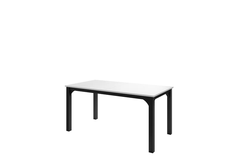 Millport Spisebord 198 cm, Sort Og Hvid