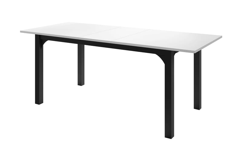 Millport Spisebord 198 cm - Sort Og Hvid - Møbler - Borde - Spisebord og køkkenbord