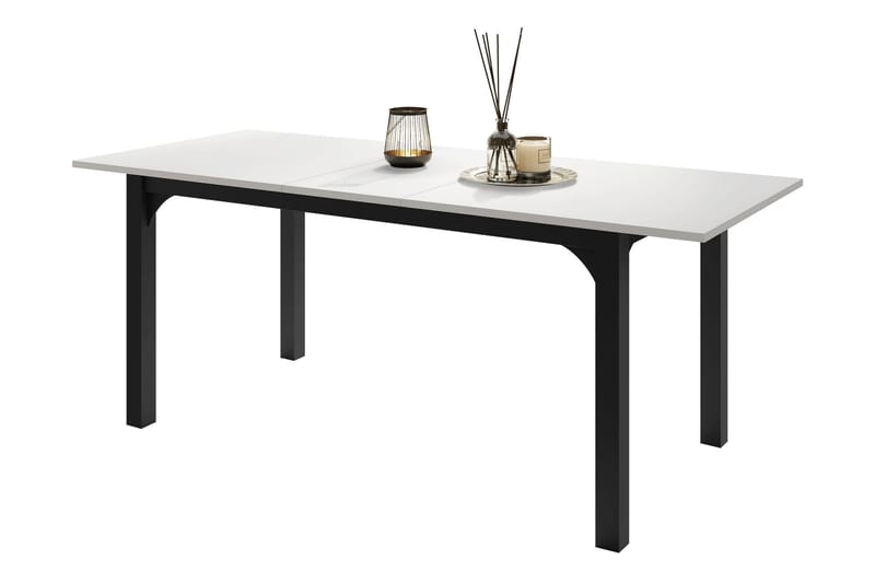 Millport Spisebord 198 cm - Sort/Brun - Møbler - Borde - Spisebord og køkkenbord