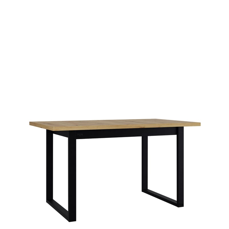 Mirlen Spisebord 140 cm Rektangulær, Sort/Brun