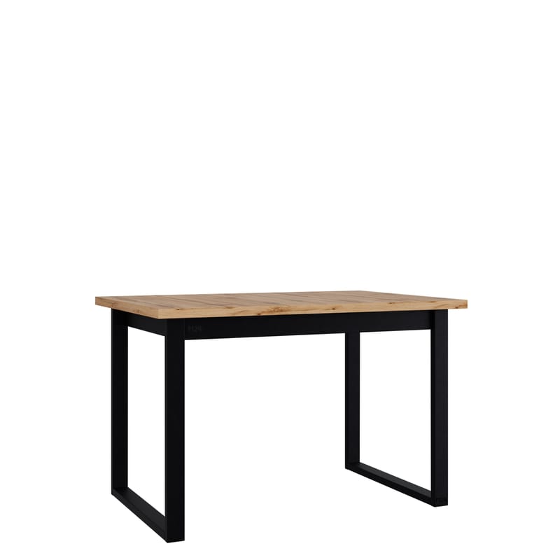 Mirlen Spisebord 140 cm Rektangulær - Sort/Brun - Møbler - Borde - Spisebord og køkkenbord