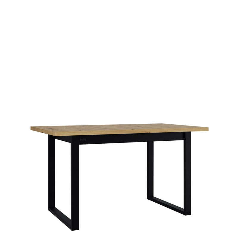 Mirlen Spisebord 140 cm Rektangulær - Sort/Brun - Møbler - Borde - Spisebord og køkkenbord