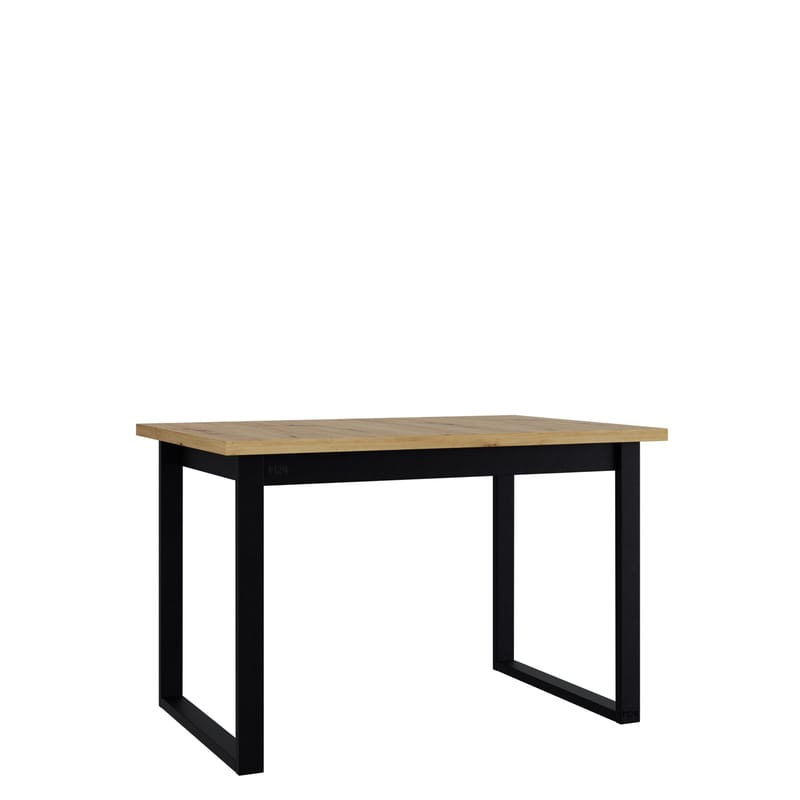 Mirlen Spisebord 140 cm Rektangulær, Sort/Brun