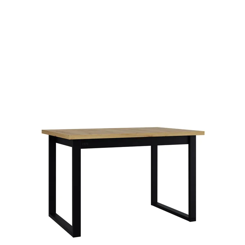 Mirlen Spisebord 140 cm Rektangulær, Sort/Brun