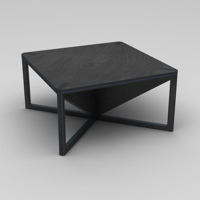 Mirona Sofabord 75 cm - Sort - Møbler - Borde - Sofabord