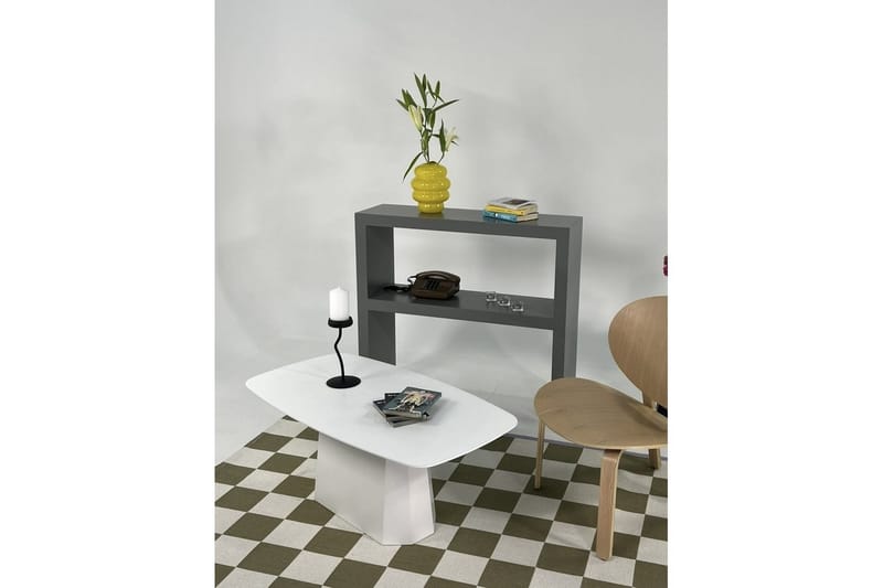 Miu Sofabord 100 cm - Hvid - Møbler - Borde - Sofabord