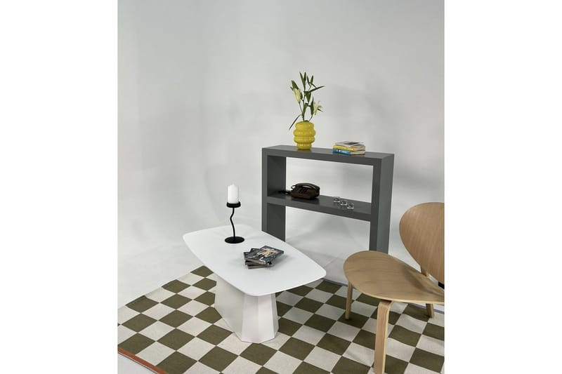 Miu Sofabord 100 cm - Hvid - Møbler - Borde - Sofabord