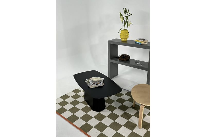 Miu Sofabord 100 cm - Sort - Møbler - Borde - Sofabord