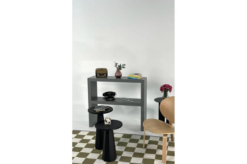 Miu Sofabord 35 cm - Sort - Møbler - Borde - Sofabord