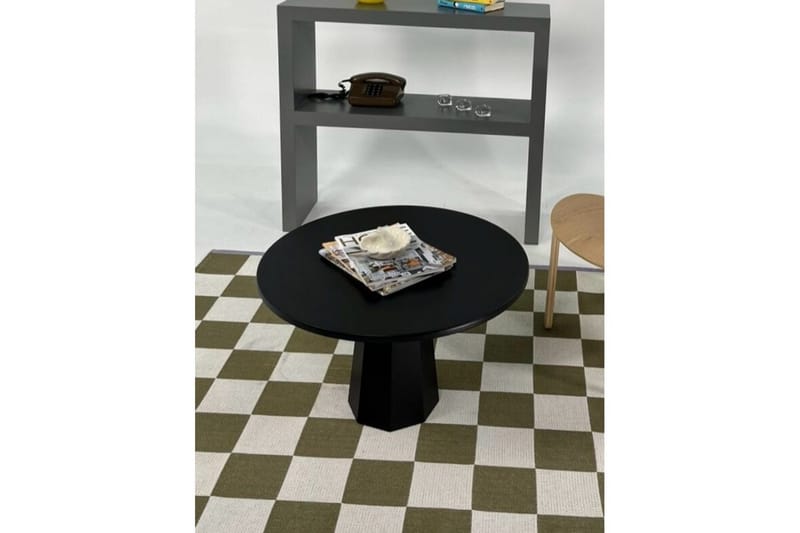 Miu Sofabord 69 cm - Sort - Møbler - Borde - Sofabord
