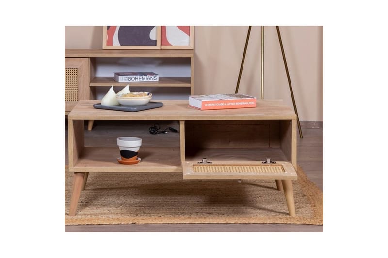 Mjudi Sofabord 55 cm - Brun - Møbler - Borde - Sofabord