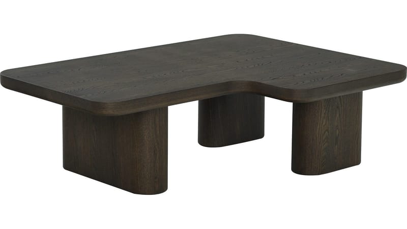 Modulo Rektangulært Sofabord i Eg, Brun
