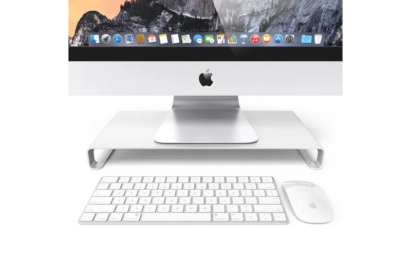 Monitorstativ Desire2 Riser Universal Silver - Sølv - Møbler - Borde - Bordtilbehør