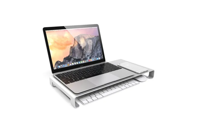Monitorstativ Desire2 Riser Universal Silver - Sølv - Møbler - Borde - Bordtilbehør