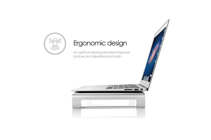 Monitorstativ Desire2 Riser Universal Silver - Sølv - Møbler - Borde - Bordtilbehør