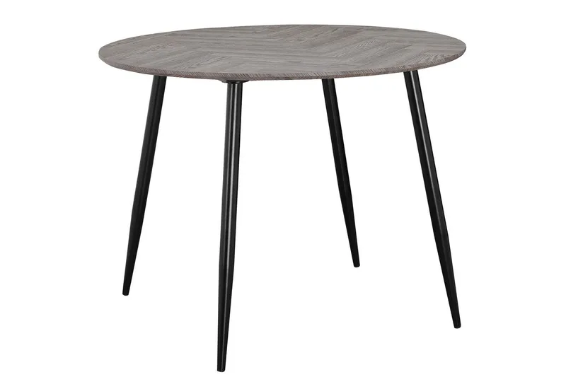 Monza Spisebord Rundt 100 cm, Hvid