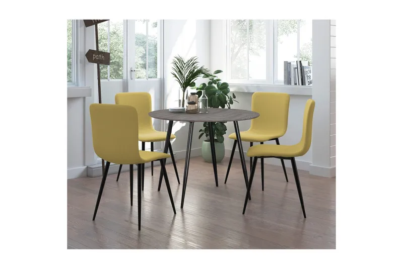 Monza Spisebord Rundt 100 cm - Hvid - Møbler - Borde - Spisebord og køkkenbord