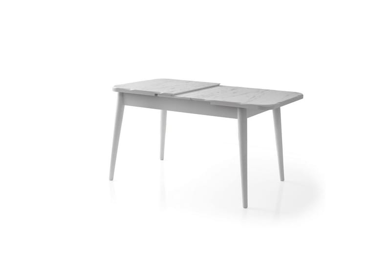 Morin Spisebord 130 cm Rektangulær - Hvid - Møbler - Borde - Spisebord og køkkenbord