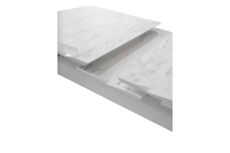 Morin Spisebord 130 cm Rektangulær - Hvid - Møbler - Borde - Spisebord og køkkenbord