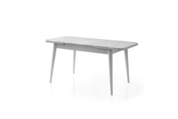 Morin Spisebord 130 cm Rektangulær - Hvid - Møbler - Borde - Spisebord og køkkenbord