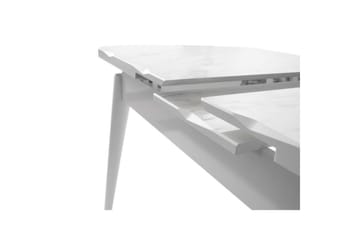 Morin Spisebord 130 cm Rektangulær - Hvid - Møbler - Borde - Spisebord og køkkenbord