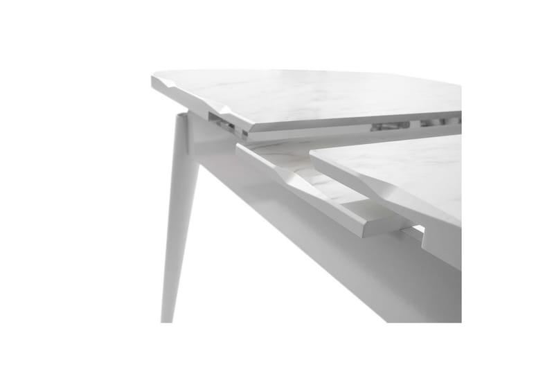 Morin Spisebord 130 cm Rektangulær - Hvid - Møbler - Borde - Spisebord og køkkenbord