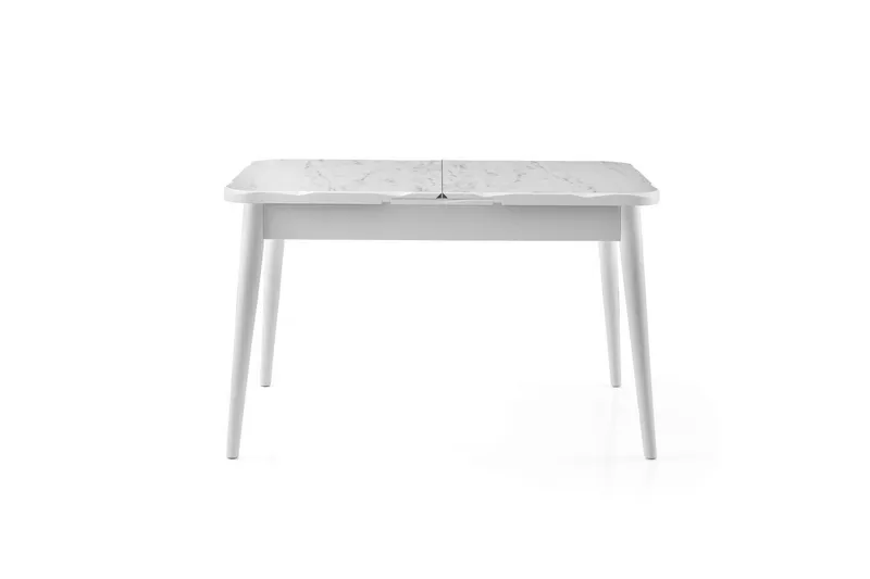 Morin Spisebord 130 cm Rektangulær - Hvid - Møbler - Borde - Spisebord og køkkenbord