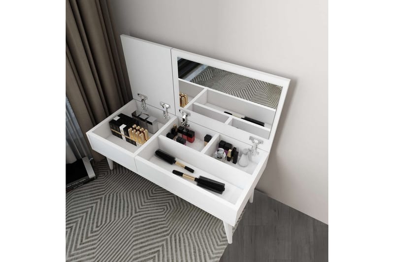 Morven Toiletbord 79,4 cm - Hvid - Møbler - Borde - Sminkebord & konsolbord