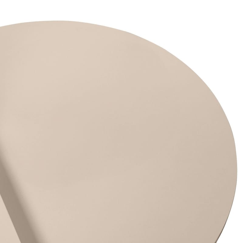 Mukund Rundt Sofabord i Lyst Træ - Beige - Møbler - Borde - Sofabord