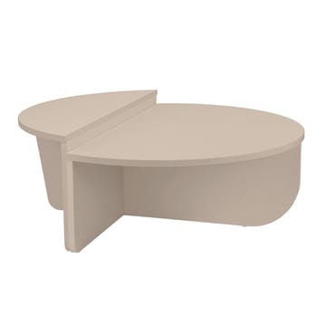 Mukund sofabord 90 cm rundt - Mink - Møbler - Borde - Sofabord