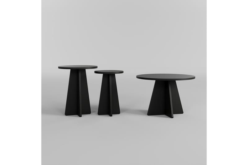 Munne Soffbord 40 cm, Sort