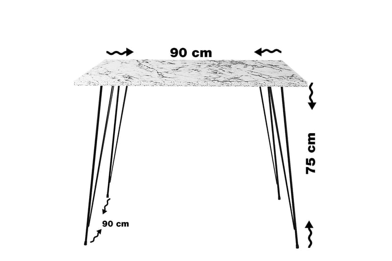 Murtwell Bord 90 cm - Eg - Møbler - Borde - Spisebord og køkkenbord