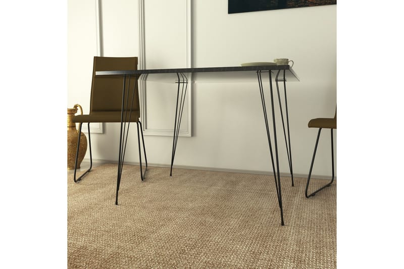 Murtwell Bord 90 cm - Sort/Hvid - Møbler - Borde - Spisebord og køkkenbord