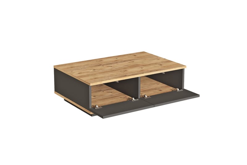 Najar Sofabord 90 cm - Brun/Antracit - Møbler - Borde - Sofabord