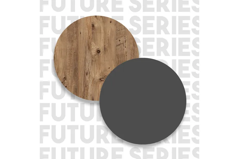 Najar Sofabord 90 cm - Brun/Antracit - Møbler - Borde - Sofabord