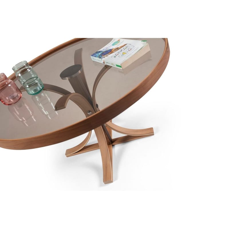 Namarta Sofabord 80 cm - Mørkebrun - Møbler - Borde - Sofabord