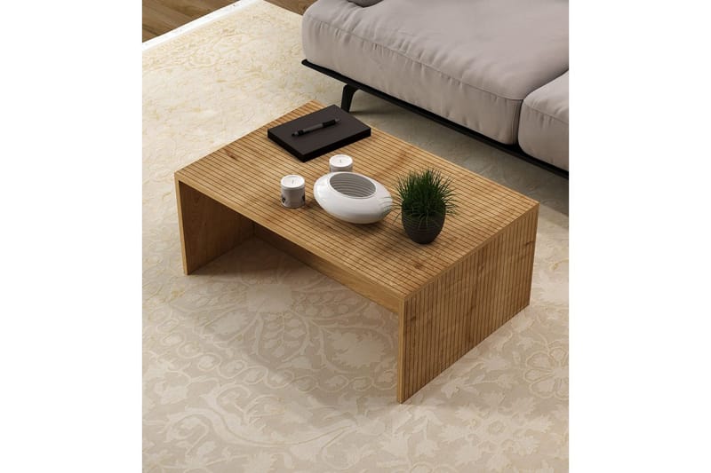 Naro Sofabord 90 cm - Natur - Møbler - Borde - Sofabord