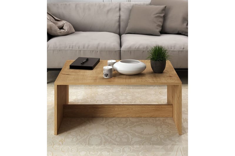 Naro Sofabord 90 cm - Natur - Møbler - Borde - Sofabord