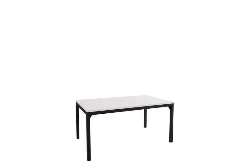 Nerima Sofabord 100 cm, Sort Og Hvid