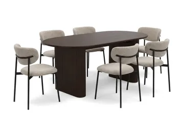 180 cm - Røget eg