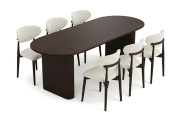 180 cm - Røget eg