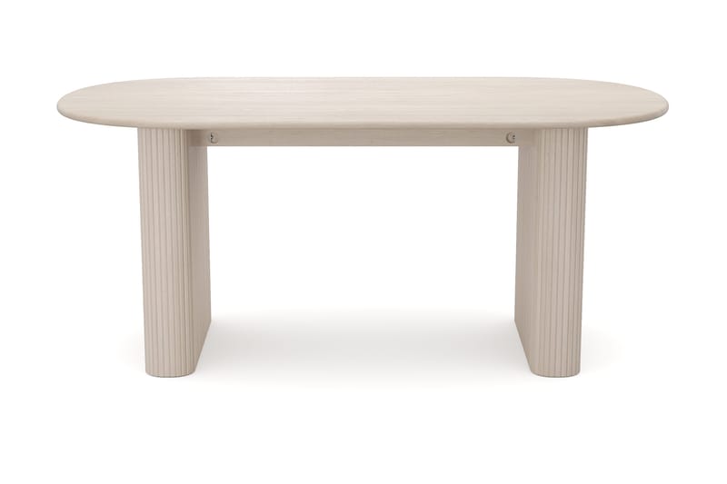 Noira Spisebord 180x90 cm - Hvidbejdset eg - Møbler - Borde - Spisebord og køkkenbord