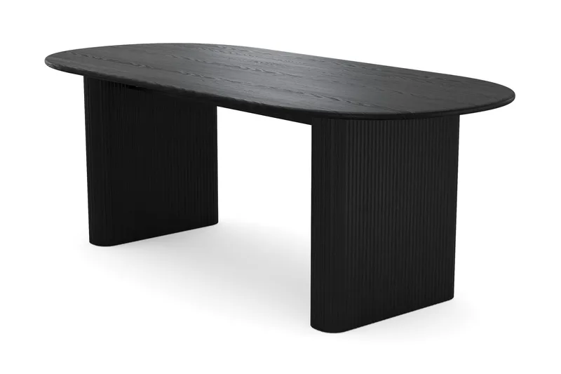 Noira Spisebord 220x100 cm - Sortbejdset eg - Møbler - Borde - Spisebord og køkkenbord