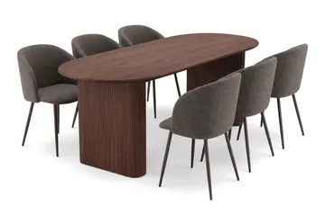 180 cm - Valnød