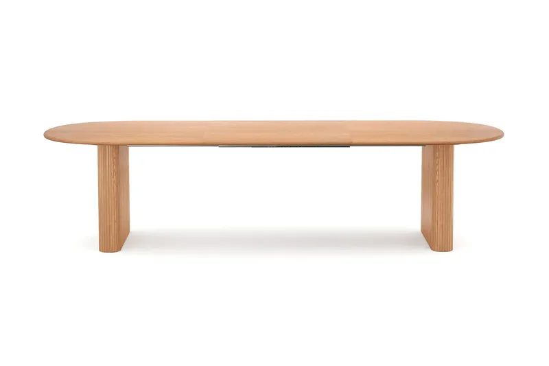 Noira spisegruppe med udtræk 220-320 cm eg med 6 Build spisestole - Eg - Møbler - Borde - Spisebordssæt