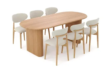 180 cm - Valnød