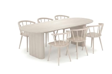 220 cm - Røget eg