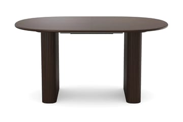 Noira spisegruppe udtræk 160-220 cm røget eg med 6 Molly spisestole - Røget eg - Møbler - Borde - Spisebordssæt