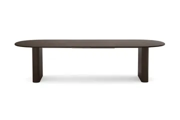 Noira Stort Spisebord med Udtræk 220-320x100 cm med Trælook og Look af Røget Eg - Røget eg - Møbler - Borde - Spisebord og køkkenbord