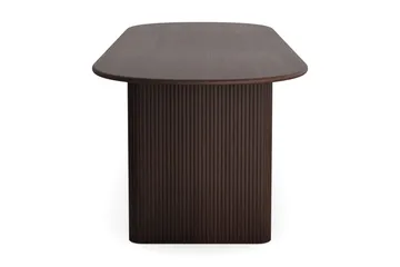 Noira Stort Spisebord med Udtræk 220-320x100 cm med Trælook og Look af Røget Eg - Røget eg - Møbler - Borde - Spisebord og køkkenbord